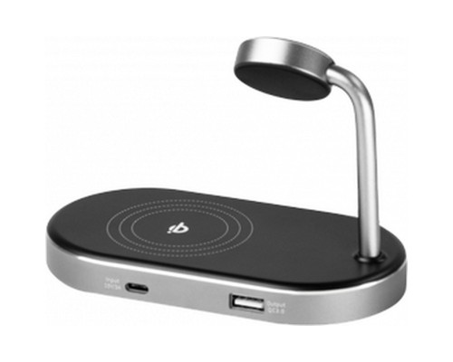 Зарядний пристрій Verbatim 3in1 Apple Watch and iPhone Charging Stand (49556)