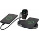 Зарядний пристрій Verbatim 3in1 Apple Watch and iPhone Charging Stand (49556)