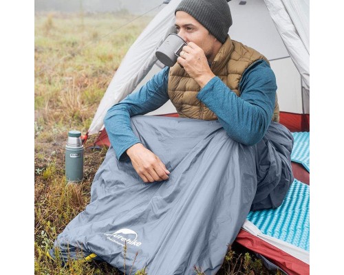 Спальний мішок Naturehike Summer надлегкий LW180 NH21MSD09 L (15C) M Brown (6927595777954-L)