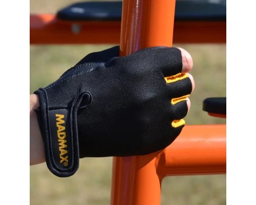 Рукавички для фітнесу MadMax MFG-251 Rainbow Orange M (MFG-251-ORG_M)