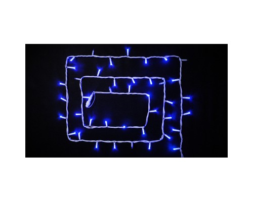Гірлянда Delux String 100LED IP44 EN 10 м Синій / білий (90016604)