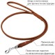 Повідок для собак WAUDOG Soft круглий S-M d10 Д 183 см коричневий (21796)