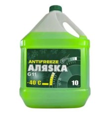 Антифриз Аляsка -40 G11 зелений 10л (5523)