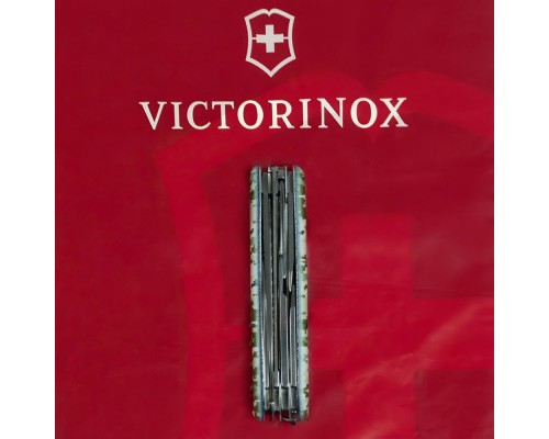 Ніж Victorinox Huntsman Army 91 мм Піксель + Лого (1.3713.3_W3941p)