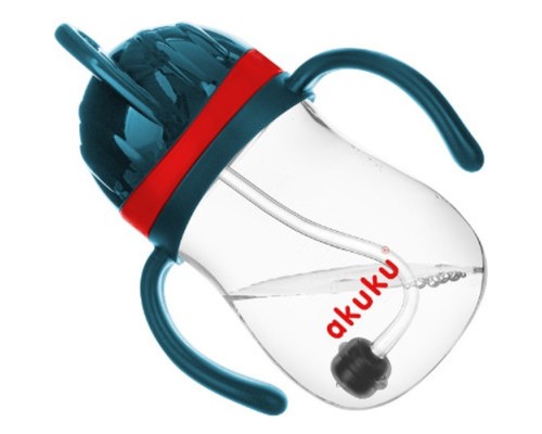 Поїльник-непроливайка Akuku синьо-червоний (A0164)