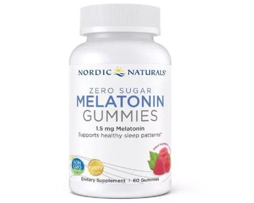 Антиоксидант Nordic Naturals Мелатонінові жувальні цукерки, Melatonin Gummies, смак ма (NOR30188)