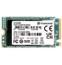 Накопичувач SSD M.2 2242 512GB Transcend (TS512GMTE410S)