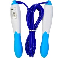 Скакалка X-TREME з лічильником довжина 260 см синя (116825)