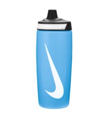 Пляшка для води Nike Refuel Bottle 18 OZ блакитний, чорний, білий 532 мл N.100.7665.422.18 (887791745033)