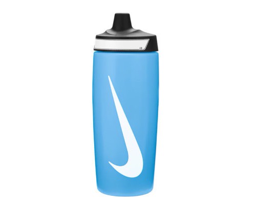 Пляшка для води Nike Refuel Bottle 18 OZ блакитний, чорний, білий 532 мл N.100.7665.422.18 (887791745033)