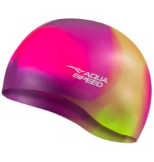 Шапка для плавання Aqua Speed Bunt 8840 113-32 мультиколор Уні OSFM (5908217688408)
