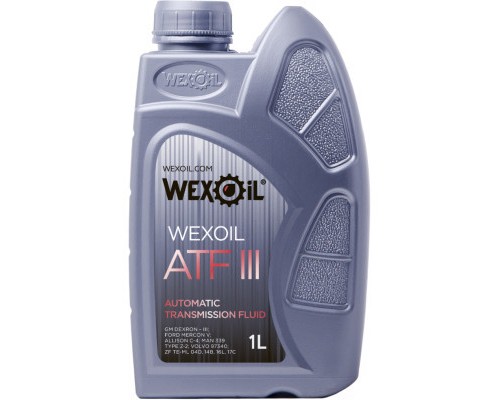 Трансмісійна олива WEXOIL ATF III 1л