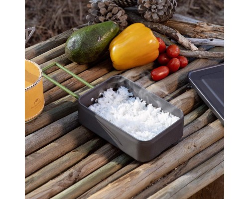 Миска туристична Naturehike NH21CJ011 для зберігання та готування алюміній (6927595784945)