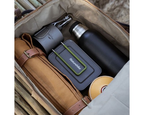 Миска туристична Naturehike NH21CJ011 для зберігання та готування алюміній (6927595784945)