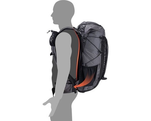 Рюкзак туристичний Naturehike Rock NH19BP095 60+5 л графіт в клітинку (6927595761649)