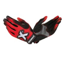 Рукавички для фітнесу MadMax MXG-101 X Gloves Black/Grey/Red XXL (MXG-101-RED_XXL)