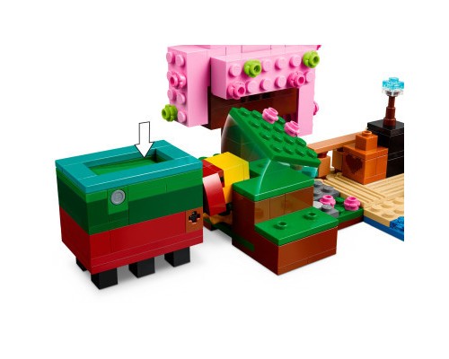 Конструктор LEGO Minecraft Квітучий вишневий сад (21260-)