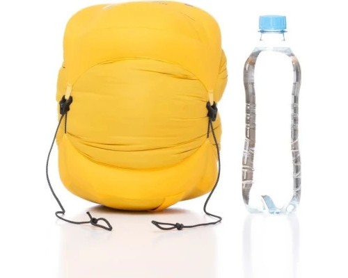 Спальний мішок Turbat Nox пуховий 250 grey/cheddar orange 195 см (012.005.0395)