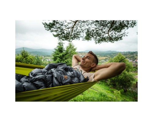 Спальний мішок Turbat Nox пуховий 250 grey/cheddar orange 195 см (012.005.0395)