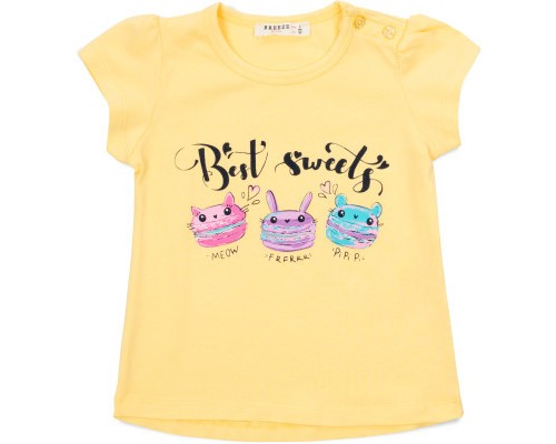 Набір дитячого одягу Breeze футболка і капрі (17087-110G-yellow)