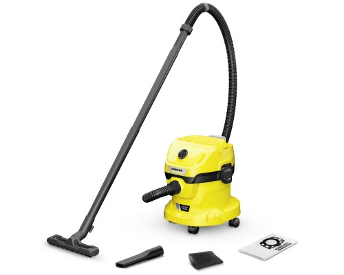 Пилосос будівельний Karcher акумуляторний WD 2-18, 18V, 12л (без АКБ та ЗП) (1.628-500.0)