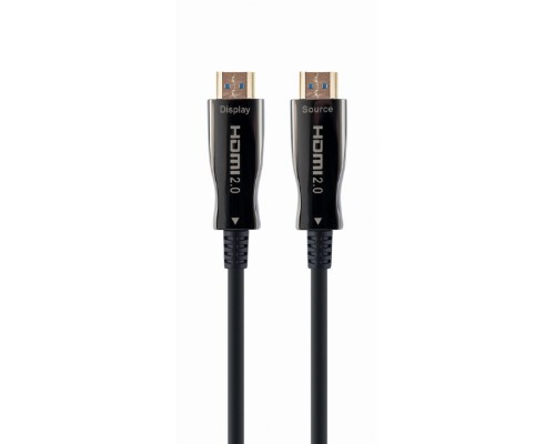 Кабель мультимедійний HDMI to HDMI 50.0m V.2.0 4K 60Hz AOC Cablexpert (CCBP-HDMI-AOC-50M-02) Кабель мультимедійний HDMI to HDMI 50.0m V.2.0 4K 60Hz AOC Cablexpert (CCBP-HDMI-AOC-50M-02)