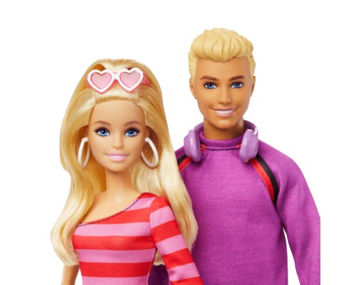 Лялька Barbie набір Барбі та Кен На роликах удвох (HXK90)