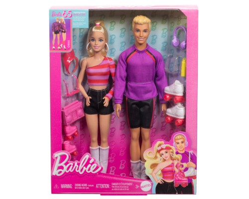 Лялька Barbie набір Барбі та Кен На роликах удвох (HXK90)