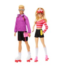 Лялька Barbie набір Барбі та Кен На роликах удвох (HXK90)