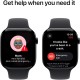 Смарт-годинник Apple Watch Series 10 GPS 46mm Jet Black Aluminium Case with Black Sport Band - M/L (MWWQ3QH/A)