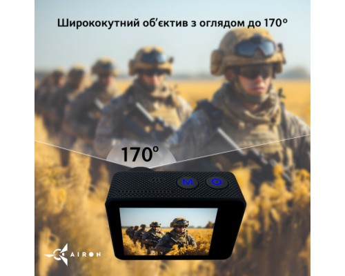 Екшн-камера AirOn ProCam 8 Tactical Helm Kit (4822356754510)