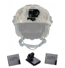Екшн-камера AirOn ProCam 8 Tactical Helm Kit (4822356754510)