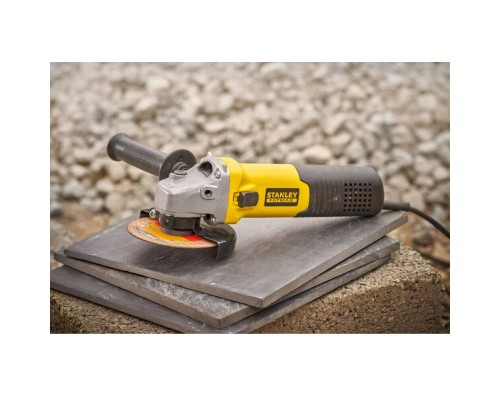 Шліфувальна машина Stanley кутова FATMAX, 1100 Вт, 3000-11000 об/хв, 125 мм, 2.2 кг (FMEG225VS)