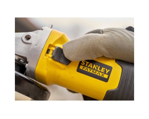Шліфувальна машина Stanley кутова FATMAX, 1100 Вт, 3000-11000 об/хв, 125 мм, 2.2 кг (FMEG225VS)
