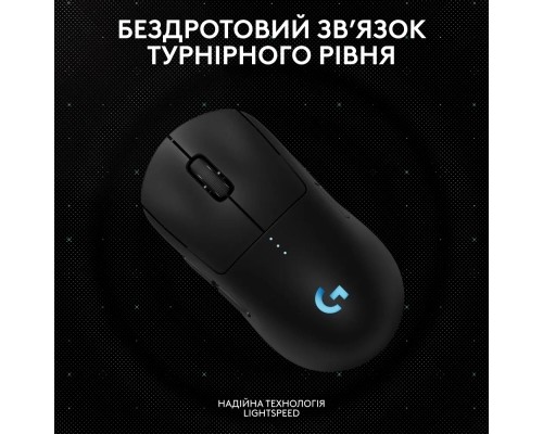 Мишка Logitech G Pro 2 Lightspeed Wireless Black (910-007295)