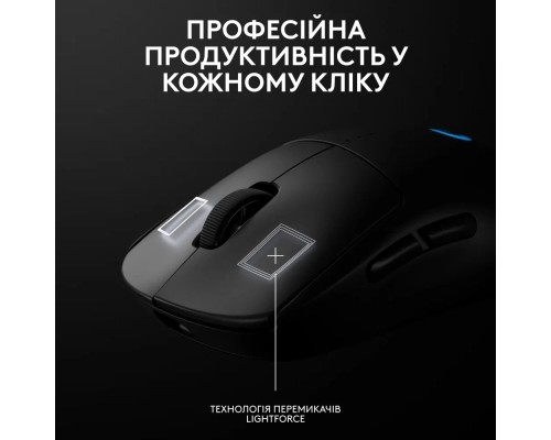 Мишка Logitech G Pro 2 Lightspeed Wireless Black (910-007295)