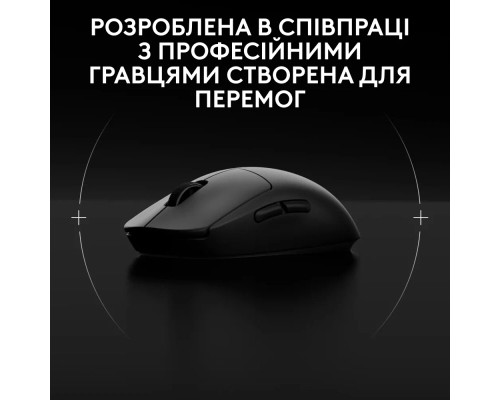 Мишка Logitech G Pro 2 Lightspeed Wireless Black (910-007295)