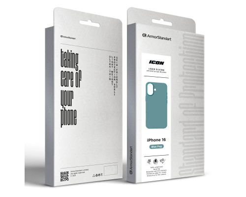 Чохол до мобільного телефона Armorstandart ICON2 Case Apple iPhone 16 Blue Fog (ARM79629)