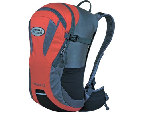 Рюкзак туристичний Terra Incognita Racer 12 red / grey (4823081503798)