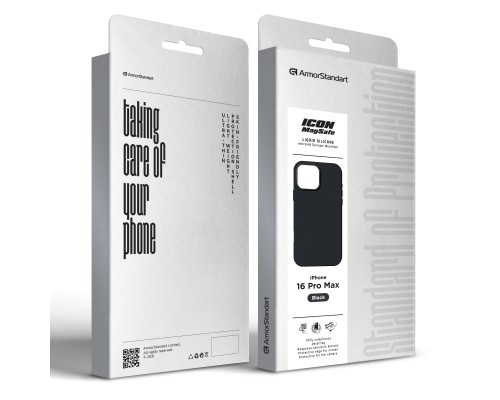 Чохол до мобільного телефона Armorstandart ICON2 MagSafe Apple iPhone 16 Pro Max Black (ARM78681)