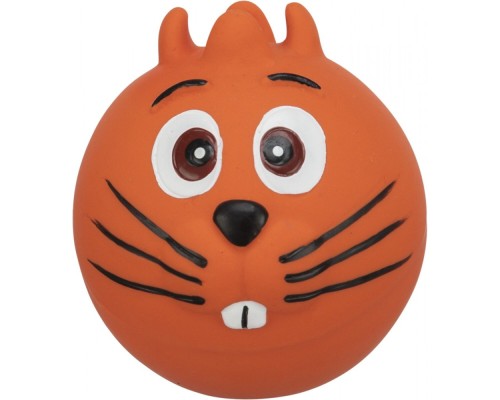 Іграшка для собак Trixie Faces Тваринки-обличчя Латекс 6 см (4011905035048)