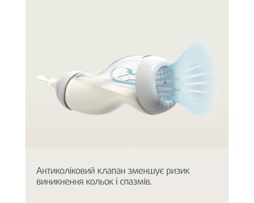 Соска Canpol babies силіконова до пляшечки S-Shape XL (змішана) 2 шт (59/894)