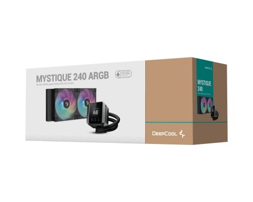 Система рідинного охолодження Deepcool Mystique 240 ARGB Black (R-LX550-BKADSNC-G-1)
