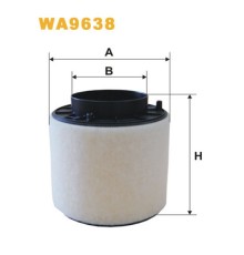 Повітряний фільтр для автомобіля Wixfiltron WA9638