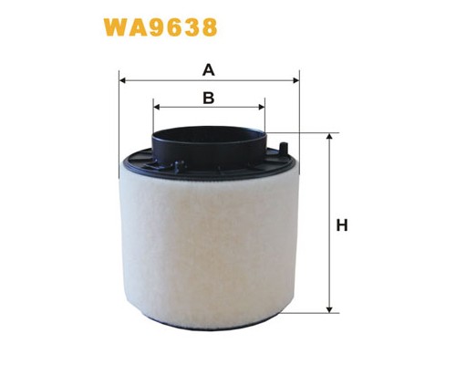 Повітряний фільтр для автомобіля Wixfiltron WA9638