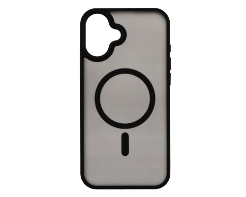 Чохол до мобільного телефона 2E iPhone 16 Plus Soft Touch MagSafe Cover black (2E-IPH-16PL-OCLS-BK)