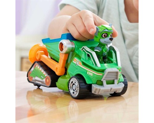 Ігровий набір Paw Patrol Щенячий патруль у кіно 2 Рятувальний автомобіль-трансформер із водієм Рокі (SM17776/6474) Ігровий набір Paw Patrol Щенячий патруль у кіно 2 Рятувальний автомобіль-трансформер із водієм Рокі (SM17776/6474)