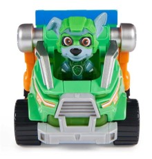 Ігровий набір Paw Patrol Щенячий патруль у кіно 2 Рятувальний автомобіль-трансформер із водієм Рокі (SM17776/6474)