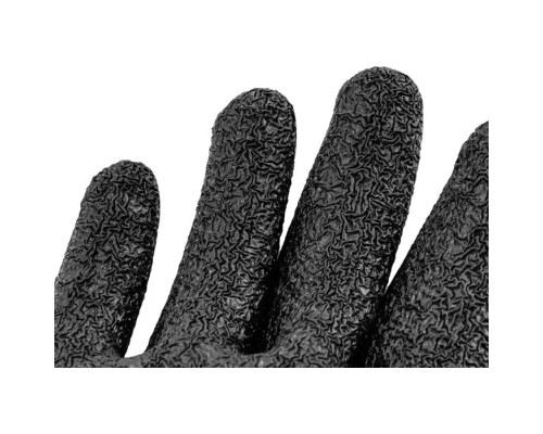 Захисні рукавиці Neo Tools латексне покриття, поліестер, р.10, помаранчево чорні (97-612-10)