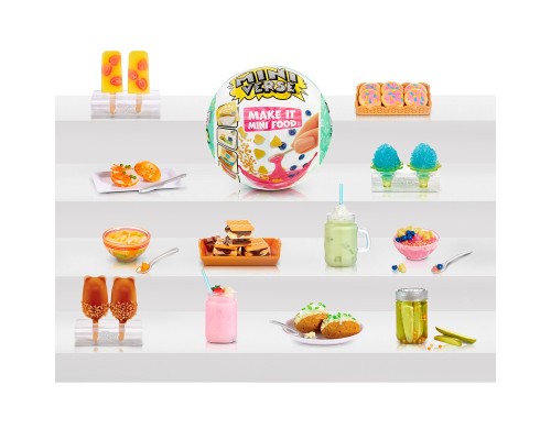 Ігровий набір MGA's Miniverse серії Mini Food 3 - Створи кафе (505396)